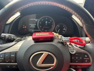 2020 Lexus RX 350 F SPORT Performance - Interior Steering Wheel With Keys Image